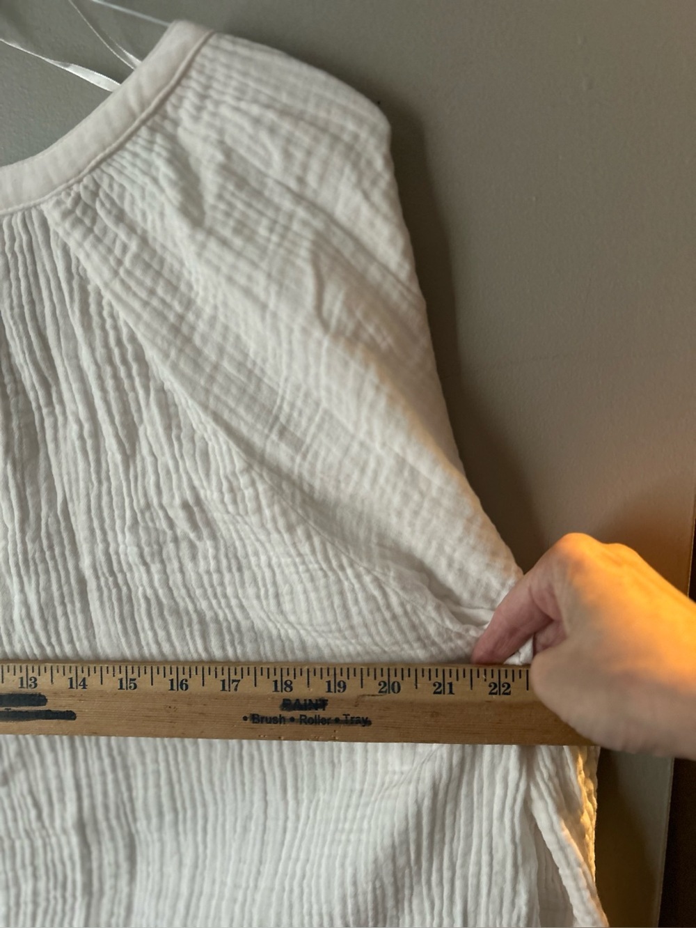 100% Cotton waffle weave top - Picture 7 of 7